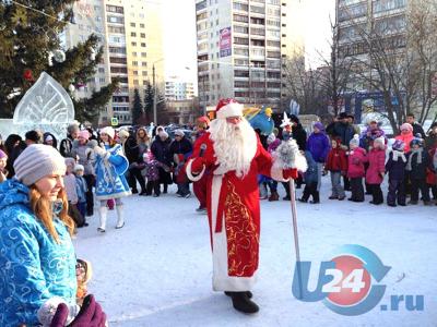 Ледовый городок в Озёрске до сих пор не сдан