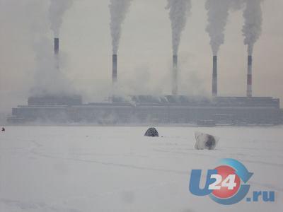 На южноуральском водохранилище прогнозируют уменьшение толщины льда