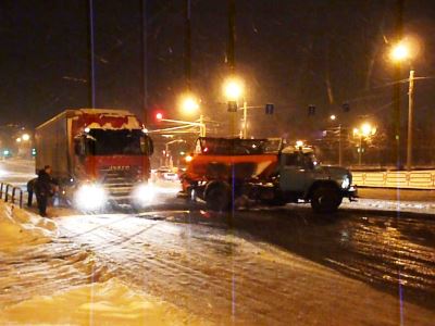 Из-за снегопада езда по миасским дорогам стала опасной