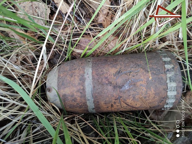 На Южном Урале тракторист нашел боевой снаряд XIX века