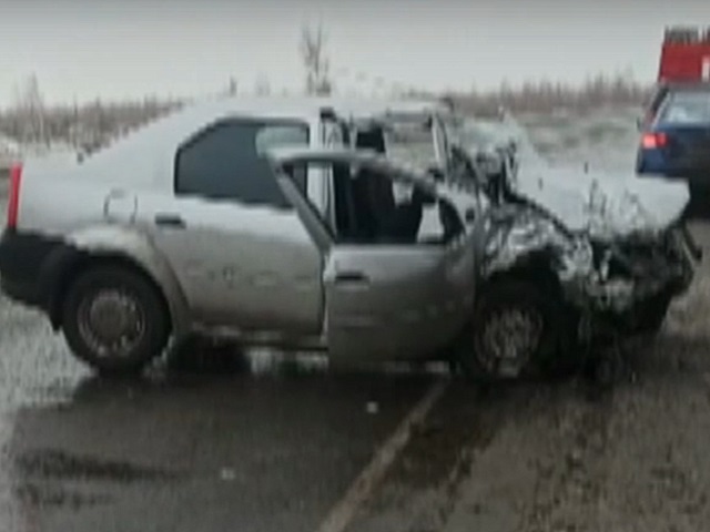На Южном Урале в массовой аварии пострадали пять человек 