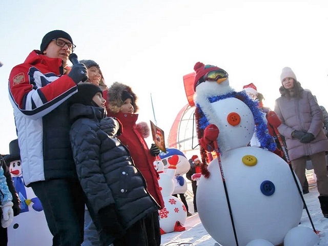 В Челябинске состоится ежегодный масштабный флешмоб снеговиков 