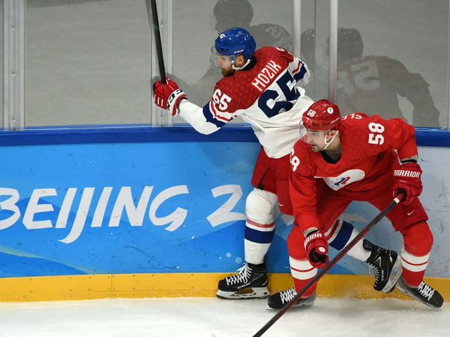 Россия в овертайме проиграла Чехии на Олимпиаде в Пекине 