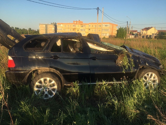 На Южном Урале в ДТП с переворотом пострадала женщина