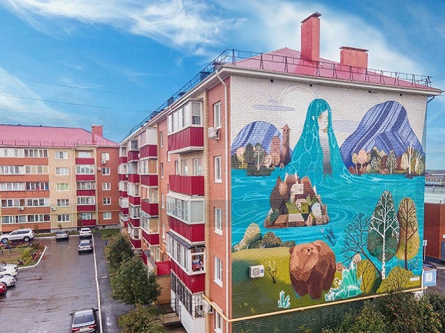В Челябинской области проходит граффити-фестиваль «Наш Mural»