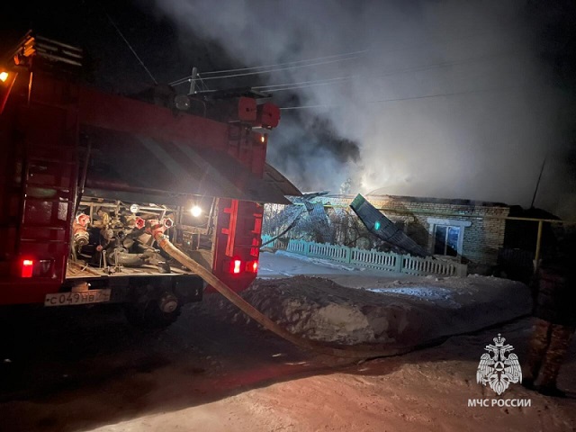 Пожар в Челябинской области унес жизни двух пенсионеров