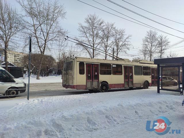 В Челябинске в выходные изменят движение троллейбусов 