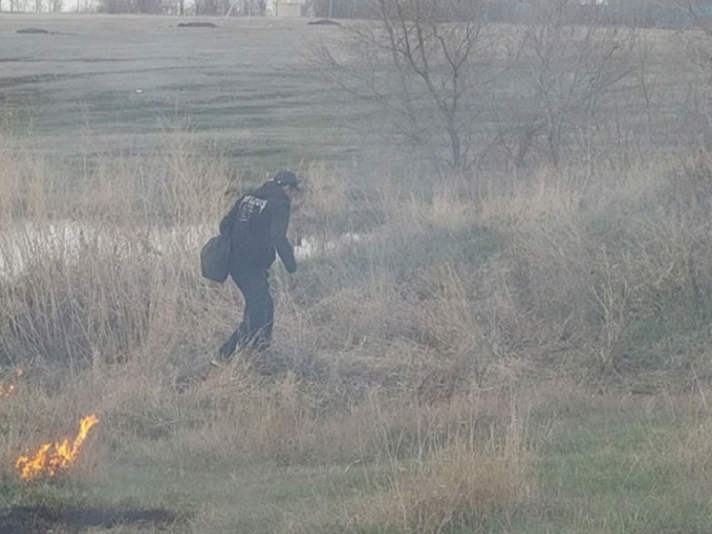 В Челябинской области задержали первого поджигателя сухой травы
