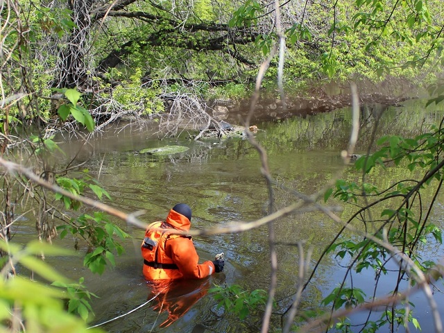 В Челябинской области из реки выловили тело парня, пропавшего в апреле