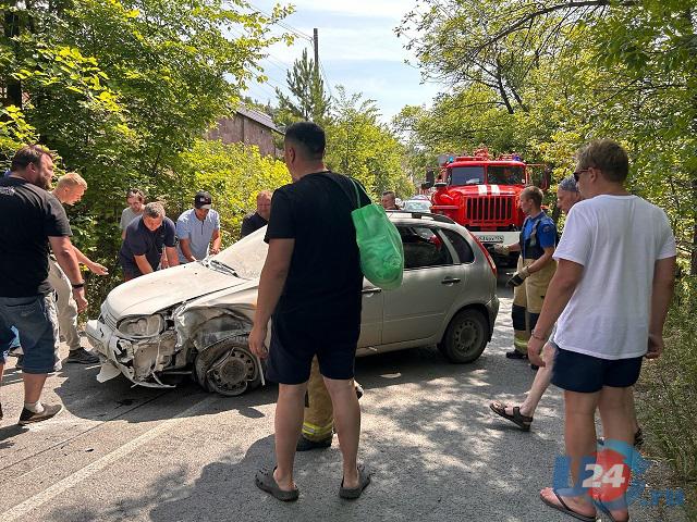 В Миассе столкнулись две легковушки 