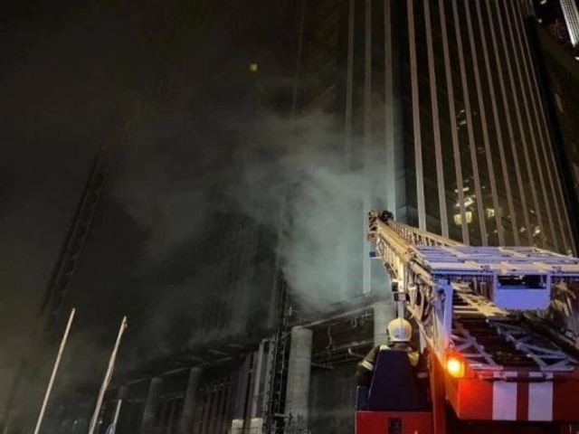 Беспилотник ударил в башню в «Москва-Сити» 