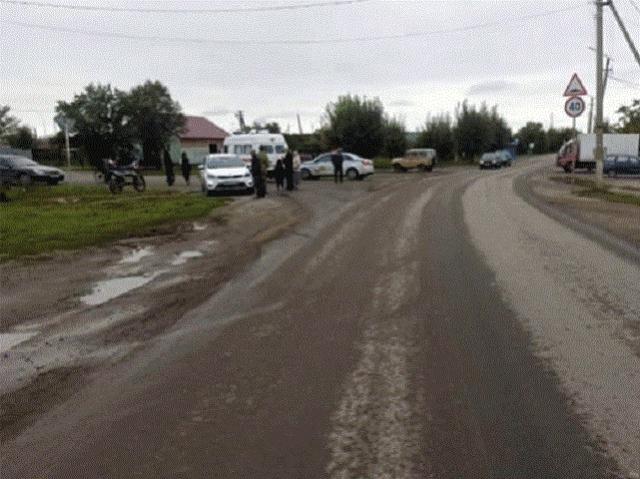 В Челябинской области столкнулись два мотоцикла под управлением подростков