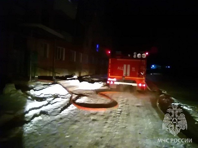 В Ашинском районе на пожаре пострадали два человека