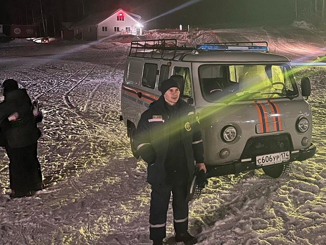 В Челябинской области сноубордист выехал за пределы трассы и заблудился в лесу 