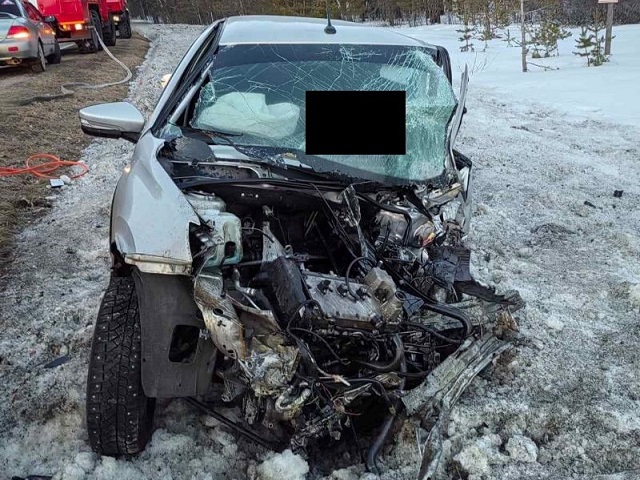 Водитель погиб: на Южном Урале легковушка залетела под большегруз 