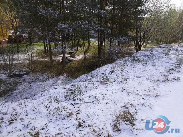 В Челябинской области лег снежный покров высотой 11 см