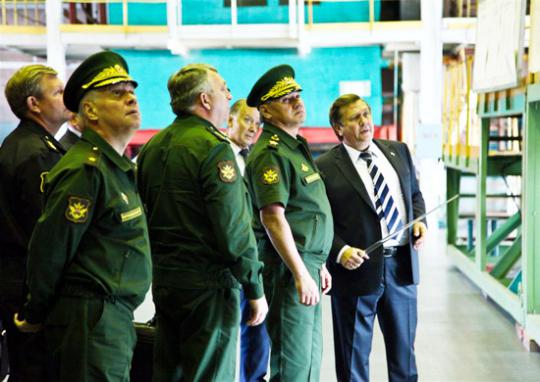 Министр обороны РФ Сергей Шойгу посетил ГРЦ