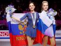 Россиянка стала первой на чемпионате мира по фигурному катанию