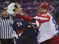Российские хоккеисты проиграли сборной США по буллитам