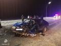 В Челябинской области водитель легковушки погиб в лобовом ДТП