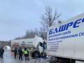 На Южном Урале произошло лобовое столкновение грузовиков