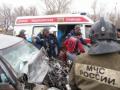 В Челябинской области легковушка после ДТП влетела в бетонное ограждение