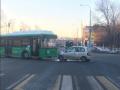 В Челябинской области водитель легковушки пострадал в ДТП с автобусом