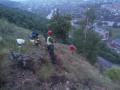 В Ашинском районе подростки застряли на 50-метровой скале 
