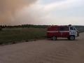 Крупный лесной пожар подступает к южноуральским поселкам