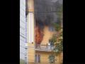 Есть пострадавший: в Челябинской области вспыхнула квартира в пятиэтажке