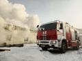 В Челябинске вспыхнул пожар на производстве матрасов
