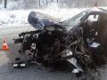 На трассе М5 в Челябинской области в лобовой аварии пострадали два человека