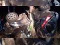 В Челябинской области иномарка «сложилась» пополам, врезавшись в дерево