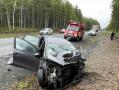 В Челябинской области водитель легковушки погиб в аварии с большегрузом