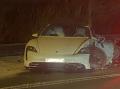 В Челябинской области разбился автомобиль Porsche Taycan стоимостью 20 млн рублей