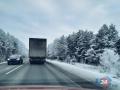 На трассе М5 ввели ограничения движения из-за снегопада и метели