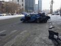 В Челябинске кусок автомобильного бампера попал в пешехода