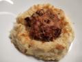 Рецепт дня: картофельные гнезда с фаршем и сыром