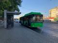 В Челябинской области сгорел рейсовый автобус