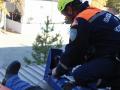 В Челябинской области дачник получил серьезную травму, упав с высоты