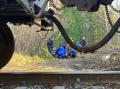 В Челябинской области поезд сбил застрявший на рельсах квадроцикл 