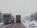 В Челябинской области на трассе М5 ограничили движение из-за снегопада 