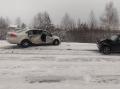 В Челябинской области на заснеженной дороге в ДТП пострадали три человека 