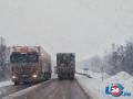 Из-за метели закрыто движение на трассе М-5 на границе Челябинской области с Башкирией