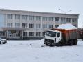 На Южном Урале грузовик провалился колесом в городской фонтан