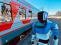 Робот Алекс поможет школьникам запомнить правила поведения на железной дороге