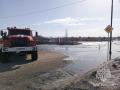 В Челябинской области река вышла из берегов 