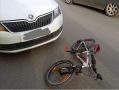 В Челябинске под колеса иномарки угодил семилетний велосипедист