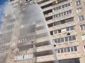 В Челябинской области 20 человек эвакуировали из-за горящего балкона