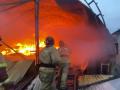 В Челябинской области сгорел ангар мебельной фабрики